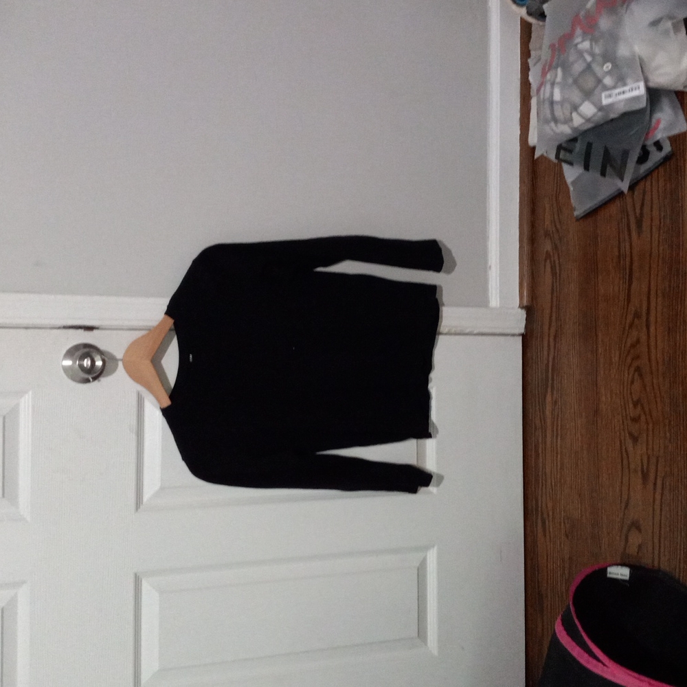 Kids black tee